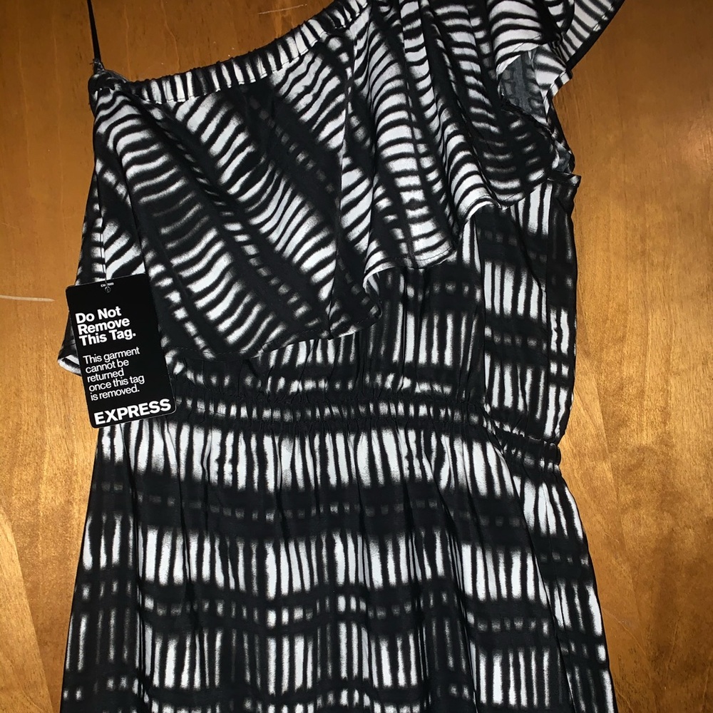 Black and white